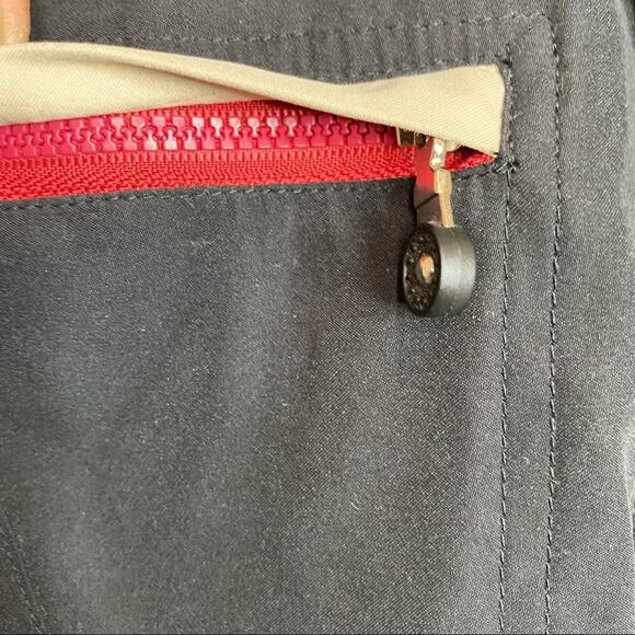 Jamie Sadock jacket women's size small black cream colorblock zip golf - Picture 6 of 15